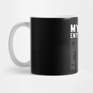 Blackadder: My most enthusiastic contrafibularities Mug